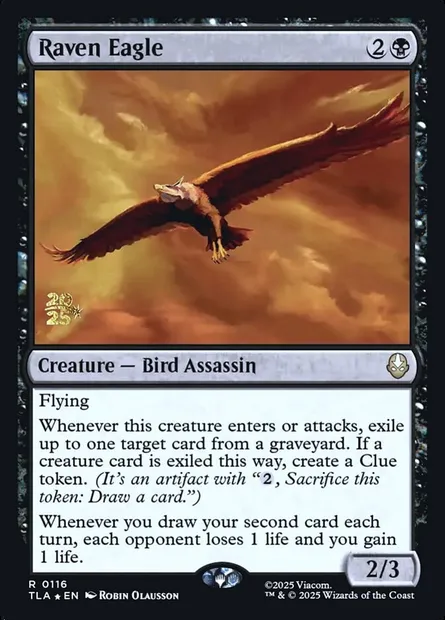 Raven Eagle, Magic card PTLA 116s — Avatar: The Last Airbender Promos set