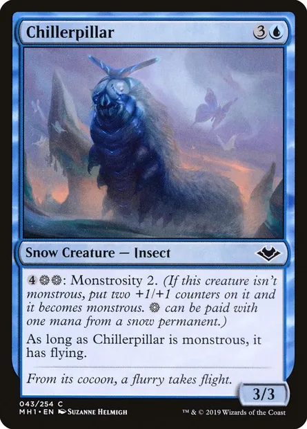 Chillerpillar, Magic card MH1 43 — Modern Horizons set