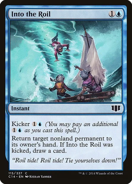 Into the Roil, Magic card C14 115 — Commander 2014 set