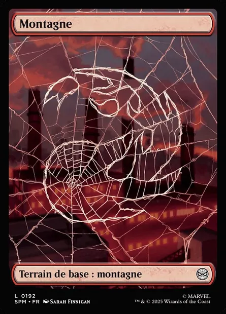 Montagne, carte Magic SPM 192 — extension Marvel's Spider-Man