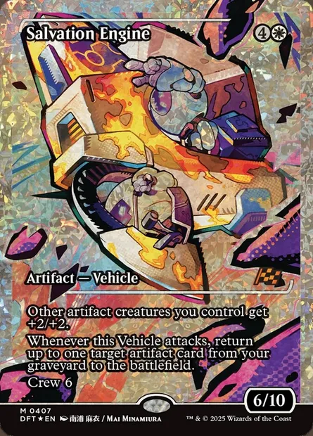 Salvation Engine, Magic card DFT 407 — Aetherdrift set