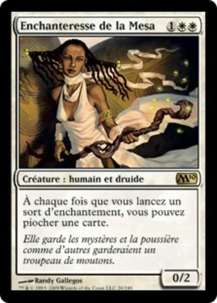 Enchanteresse de la Mesa, carte Magic M10 20 — extension Magic 2010