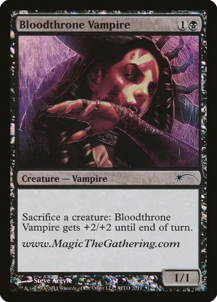 Bloodthrone Vampire, Magic card PURL 3 — URL/Convention Promos set