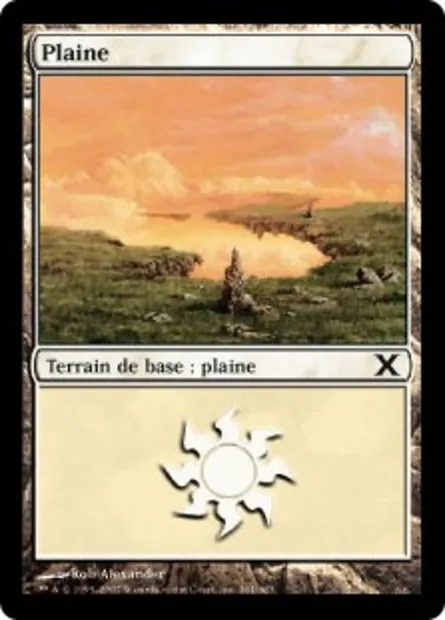 Plaine, carte Magic 10E 364 — extension Dixième édition