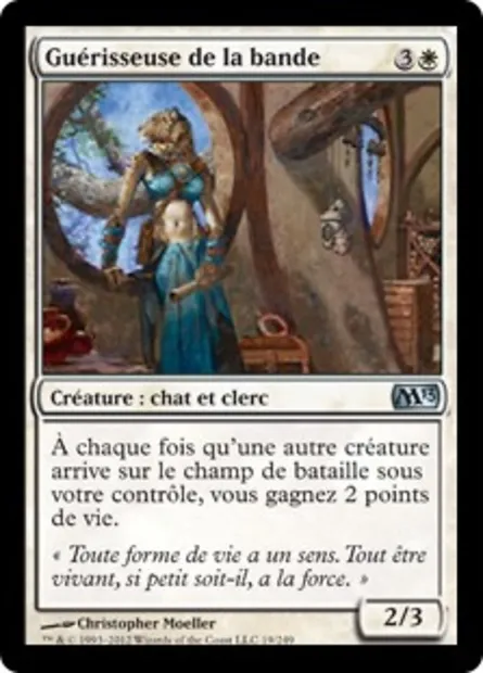 Guérisseuse de la bande, carte Magic M13 19 — extension Magic 2013