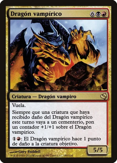 Dracovampire, carte Magic PS11 180 — extension Salvat 2011