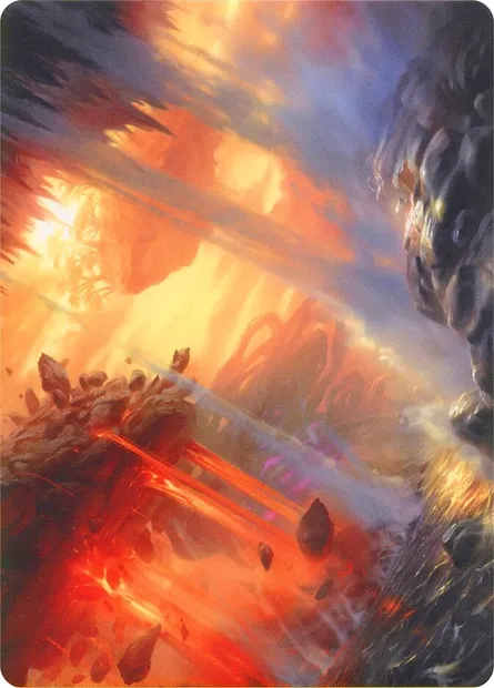 Prismatic Vista // Prismatic Vista, carte Magic AMH1 48 — extension Modern Horizons Art Series