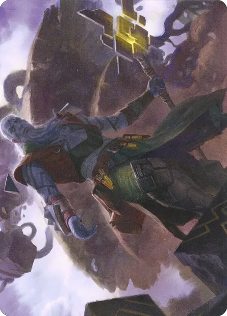 Orah, Skyclave Hierophant // Orah, Skyclave Hierophant, Magic card AZNR 79 — Zendikar Rising Art Series set