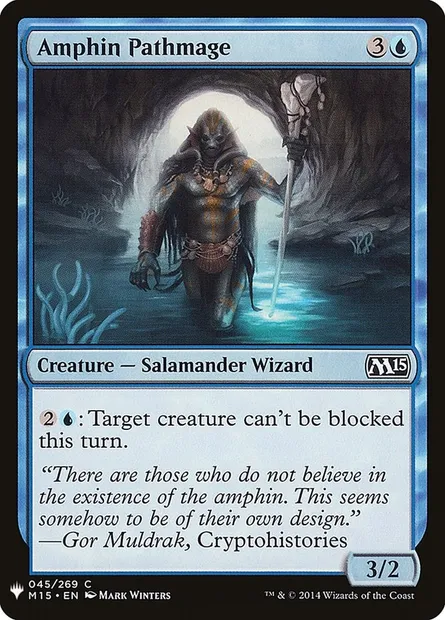 Amphin Pathmage, Magic card PLST M15-45 — The List set