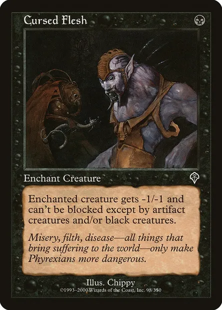 Chair maudite, carte Magic INV 98 — extension Invasion