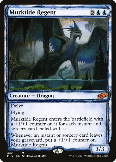 Murktide Regent, Magic card MH2 337 — Modern Horizons 2 set