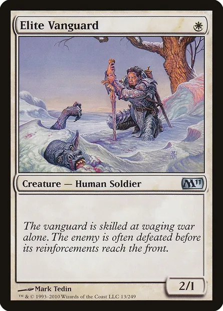 Elite Vanguard, Magic card M11 13 — Magic 2011 set