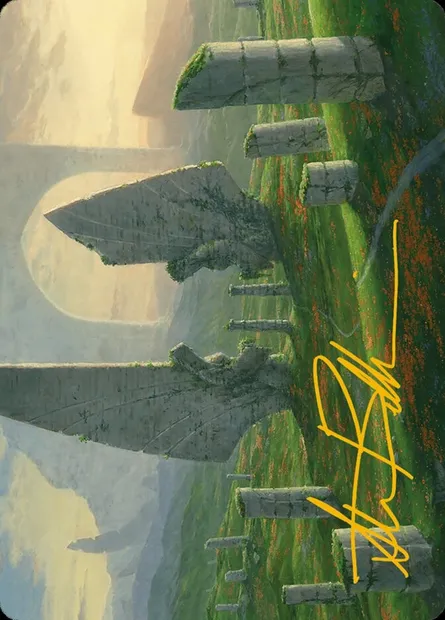Monumental Henge // Monumental Henge, carte Magic AMH3 15 — extension Modern Horizons 3 Art Series