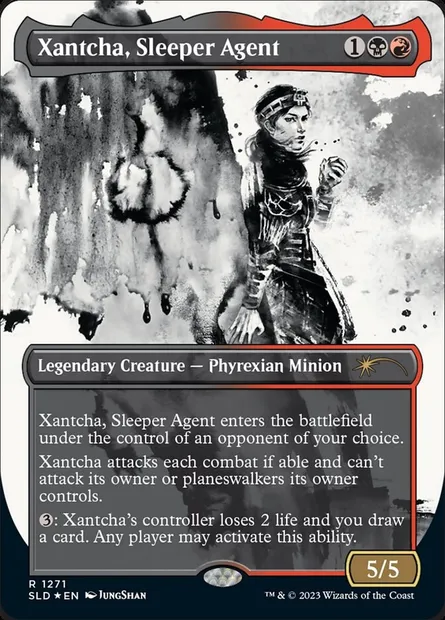Xantcha, Sleeper Agent, Magic card SLD 1271 — Secret Lair Drop set