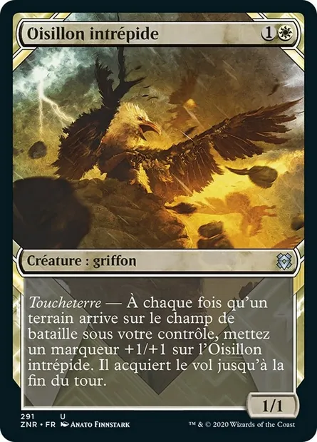 Oisillon intrépide, carte Magic ZNR 291 — extension Renaissance de Zendikar