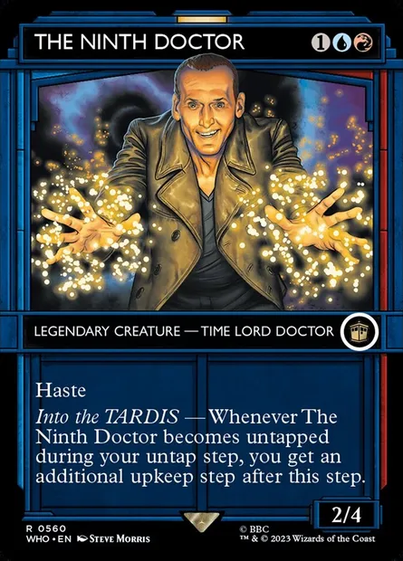 The Ninth Doctor, Magic card WHO 560 — Doctor Who set