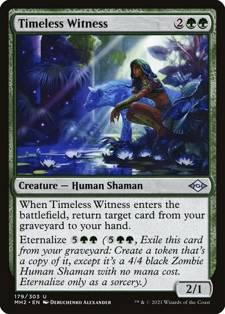 Timeless Witness, Magic card MH2 179 — Modern Horizons 2 set