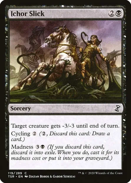 Ichor Slick, Magic card TSR 119 — Time Spiral Remastered set