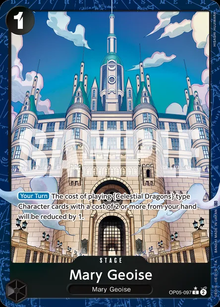 Mary Geoise, One Piece card OP05-097 — AWAKENING OF THE NEW ERA set
