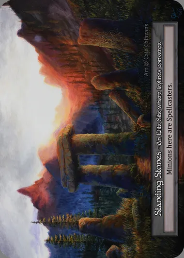 Standing Stones, Sorcery card ALP 398 — Alpha set