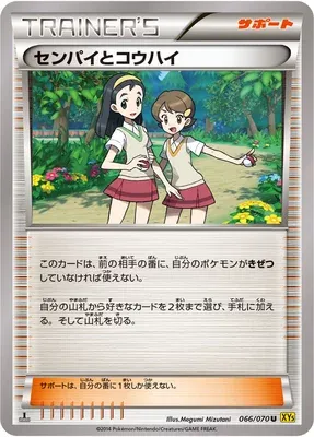 Teammates, Pokémon card XY5A 066 — Gaia Volcano set