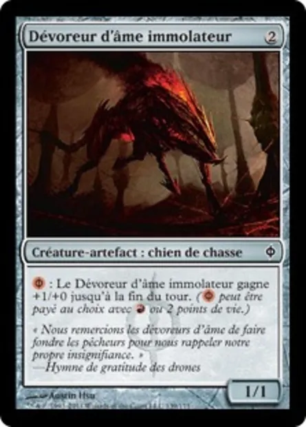 Dévoreur d'âme immolateur, carte Magic NPH 139 — extension La Nouvelle Phyrexia