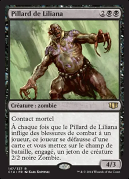 Pillard de Liliana, carte Magic C14 147 — extension Commander 2014