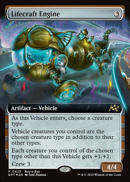 Machine forge-vie, carte Magic DFT 423 — extension Aetherdrift
