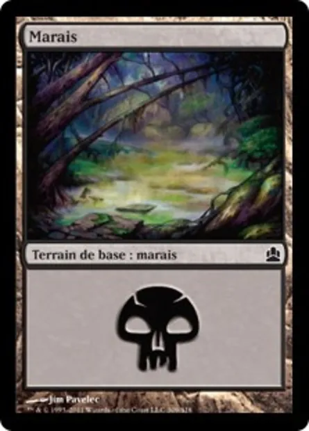 Marais, carte Magic CMD 309 — extension Commander 2011
