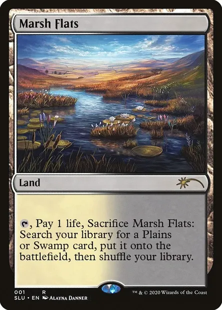 Marsh Flats, Magic card SLU 1 — Secret Lair: Ultimate Edition set