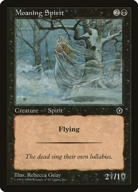 Moaning Spirit, Magic card P02 79 — Portal Second Age set