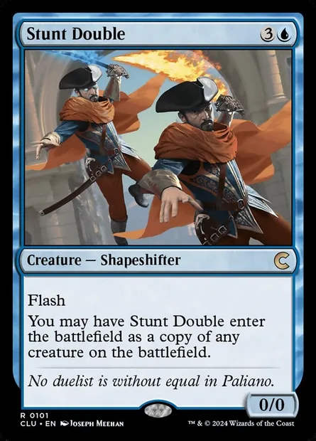 Stunt Double, Magic card CLU 101 — Ravnica: Clue Edition set