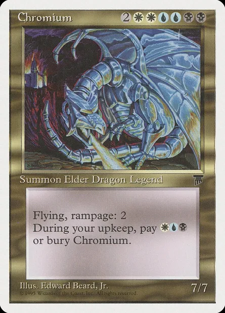 Chromium, carte Magic CHR 74 — extension Chronicles