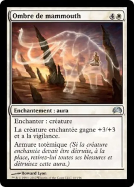 Ombre de mammouth, carte Magic PC2 10 — extension Planechase 2012