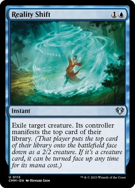 Reality Shift, Magic card CMM 113 — Commander Masters set