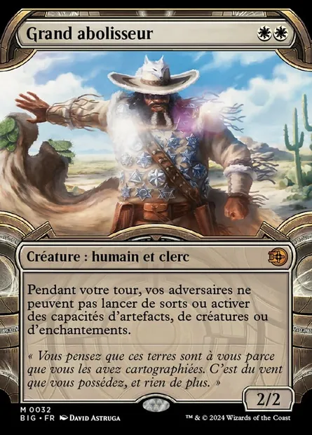 Grand abolisseur, carte Magic BIG 32 — extension The Big Score