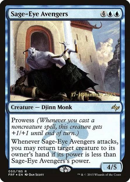 Vengeurs Œilsage, carte Magic PFRF 50s — extension Fate Reforged Promos