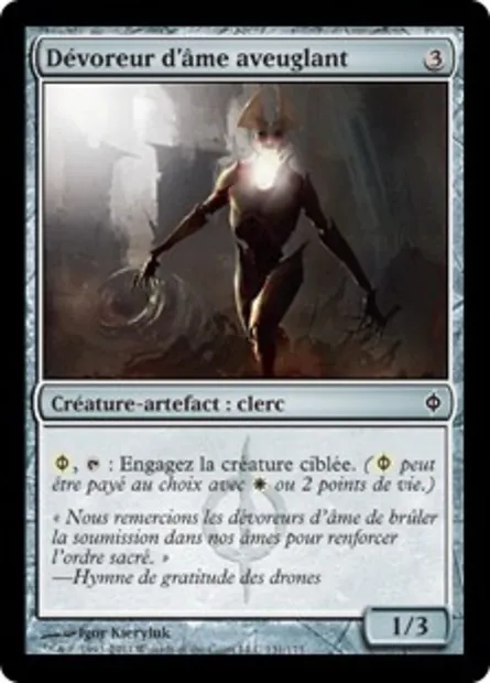 Dévoreur d'âme aveuglant, carte Magic NPH 131 — extension La Nouvelle Phyrexia