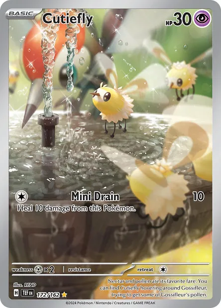 Cutiefly, Pokémon card TEF 172 — Temporal Forces set