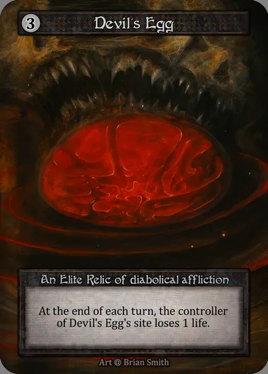 Devil's Egg, Sorcery card ALP 303 — Alpha set