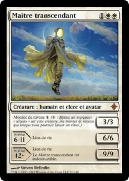 Maître transcendant, carte Magic ROE 51 — extension L'ascension des Eldrazi