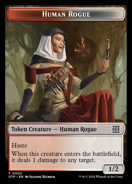 Human Rogue, carte Magic TOTP 2 — extension Breaking News Tokens