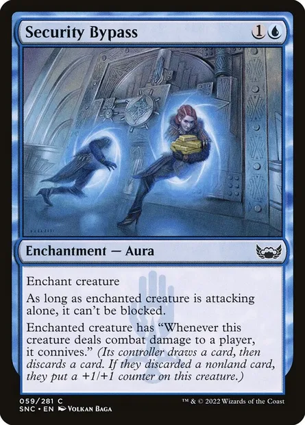 Security Bypass, Magic card SNC 59 — Streets of New Capenna set