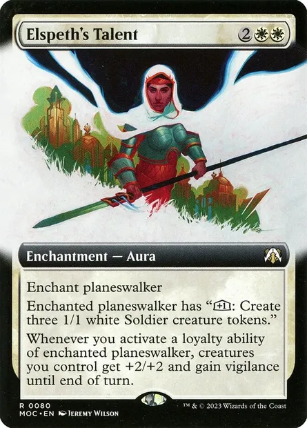 Elspeth's Talent, Magic card MOC 80 — March of the Machine Commander set