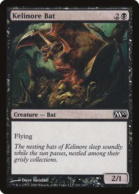 Kelinore Bat, Magic card M10 101 — Magic 2010 set