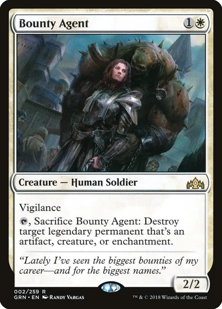 Bounty Agent, Magic card GRN 2 — Guilds of Ravnica set