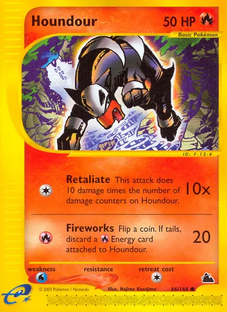 Malosse, carte Pokémon SK 66 — extension Skyridge