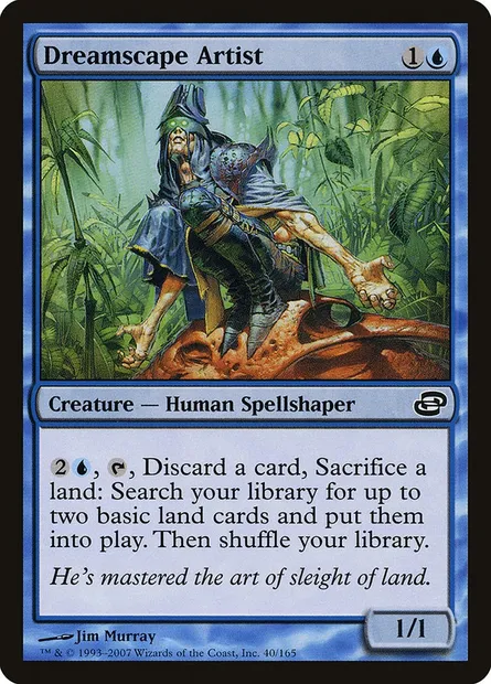 As de rêvasion, carte Magic PLC 40 — extension Chaos planaire