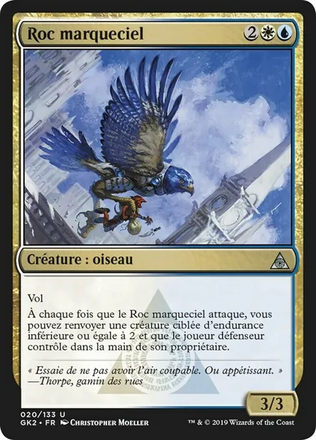 Roc marqueciel, carte Magic GK2 20 — extension RNA Guild Kit