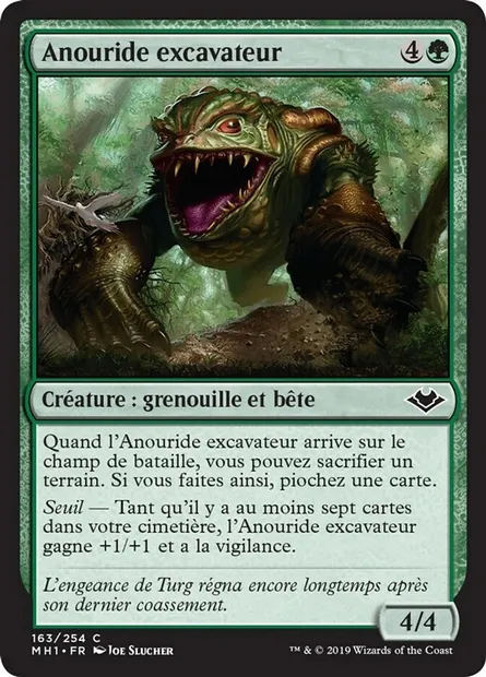 Anouride excavateur, carte Magic MH1 163 — extension Horizons du Modern